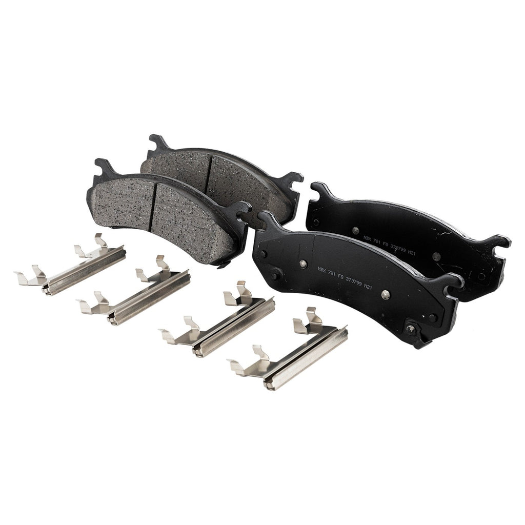 Brake Pad Set for Chevrolet Silverado 1500 (2007) Front and Rear 4WD