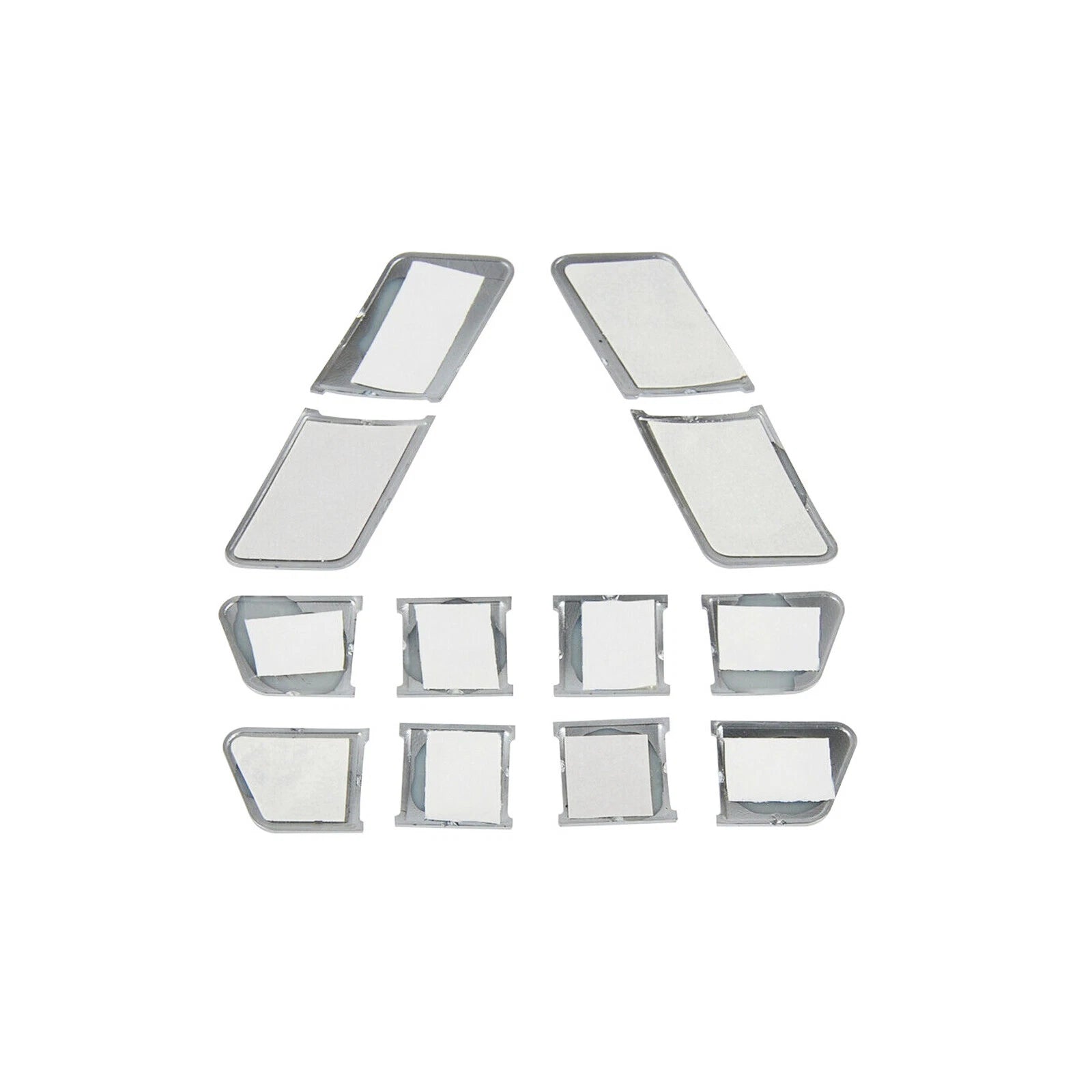 Inner Door Lock Switch Button Cover Trims for Mercedes-Benz E-Class W212 (2010-2015)