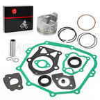 Oversize 0.25mm Piston & Ring Gasket Seal Rebuild Kit for Yamaha Golf Cart G14 (1995–1999)