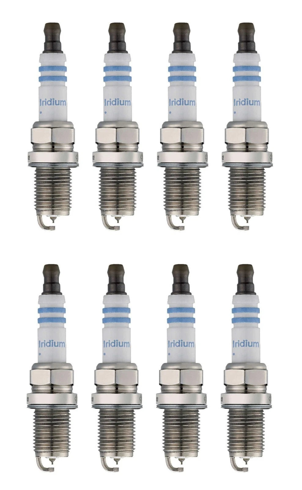 Set of 8 Double Iridium Spark Plugs for Chrysler Dodge Eagle Jeep