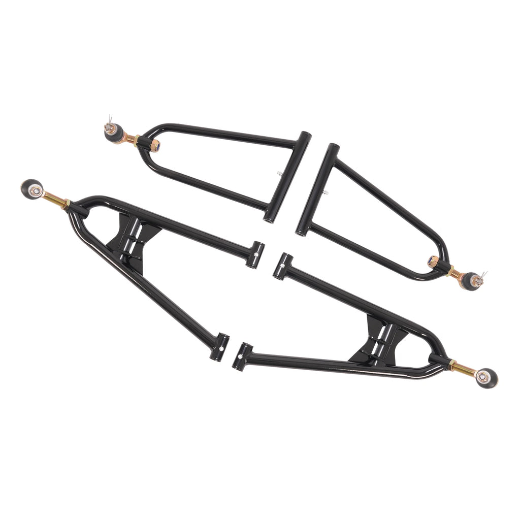 Set of 2 Front Extended A Arms for Yamaha Raptor 700 700R (2006–2017) Chrome