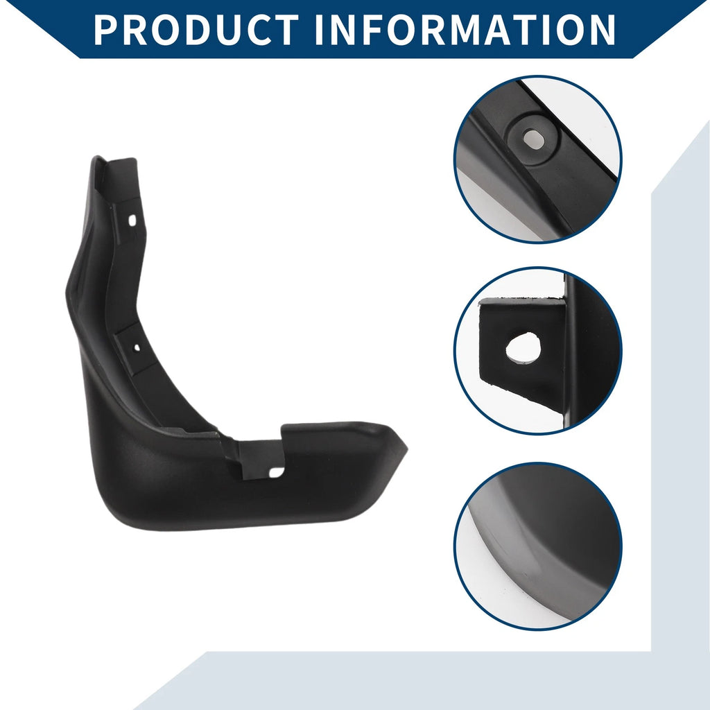 Mud Flaps Splash Guards Set of 4 for Honda Fit Jazz (2003–2007)