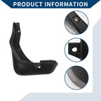 Mud Flaps Splash Guards Set of 4 for Honda Fit Jazz (2003–2007)