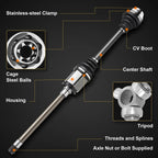 2X Front CV Axle Assembly for BMW X3 F25 (2011–2017) X4 F26 (2015–2018)