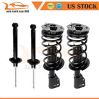 Set of 2 Quick Complete Struts Springs & Mounts & 2 Shocks for Pontiac Sunfire (1999–2005)