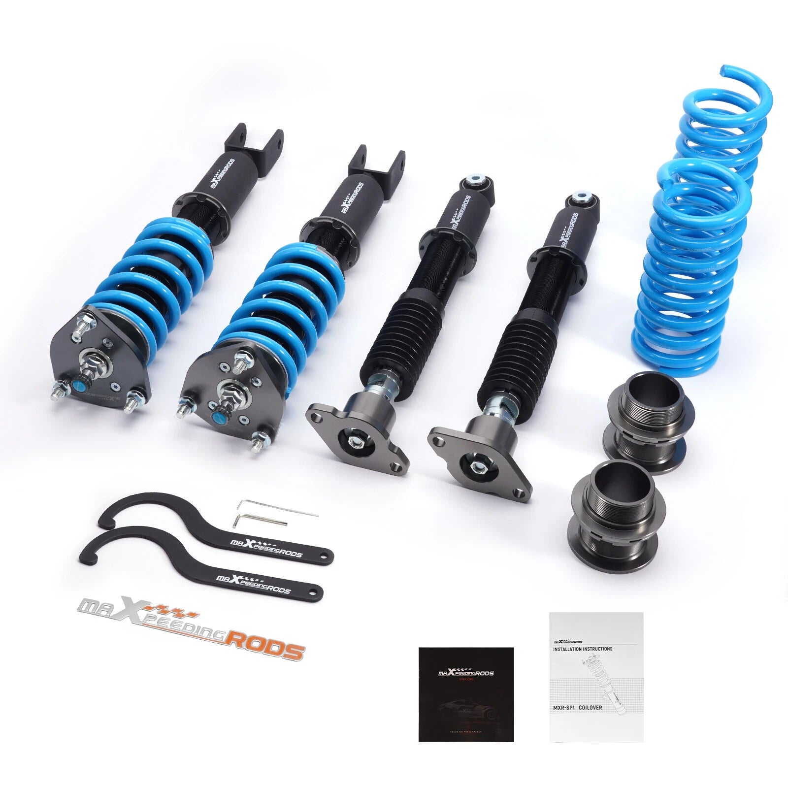 T6 Coilovers Lower Kit for Mercedes W205 C200 C250 C350 RWD (2015–2021)