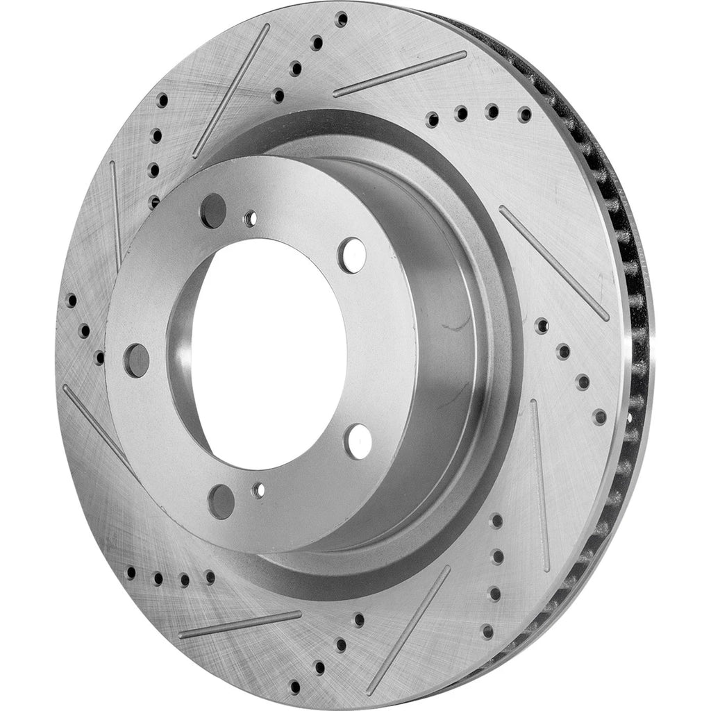 Front Brake Disc Rotors and Pads Kit for Toyota Sequoia Tundra (2017–2021)