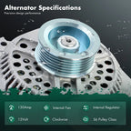 Alternator 130Amp for Ford Mustang 3.8L (1994–2000) AFD0032 7771