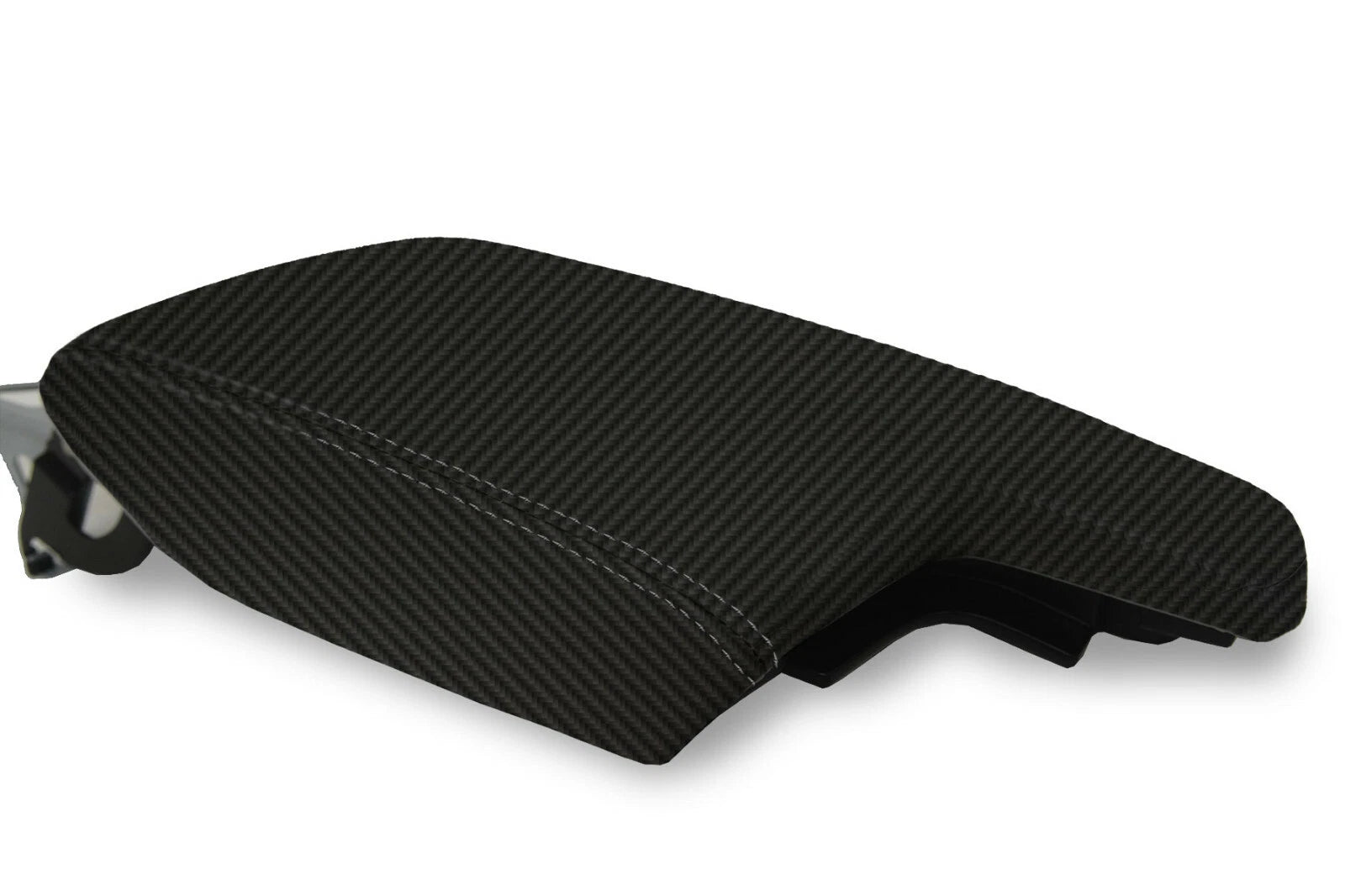 Carbon Fiber Console Lid Armrest Cover for Subaru Crosstrek (2018–2020)