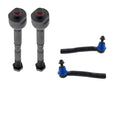 Steering Tie Rod Ends Kit for Dodge Avenger, Jeep Patriot (2007–2017)