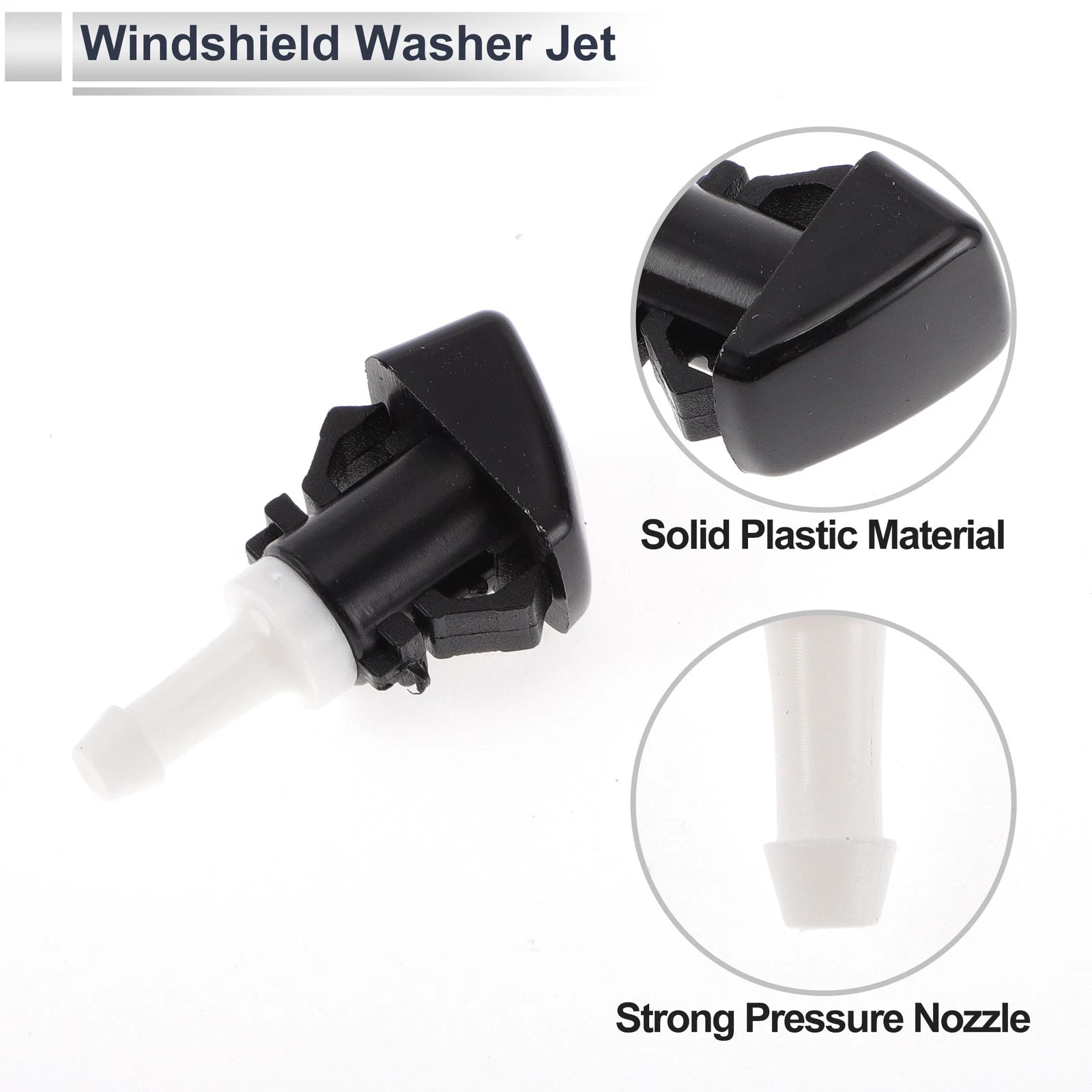 Windshield Washer Nozzle for Dodge (w/ 5 Y Hose Connector)
