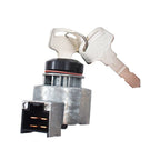 Ignition Switch with 2 Keys for Kubota B7500 B2100 B2400 B1700 B7510 (1990–2005)