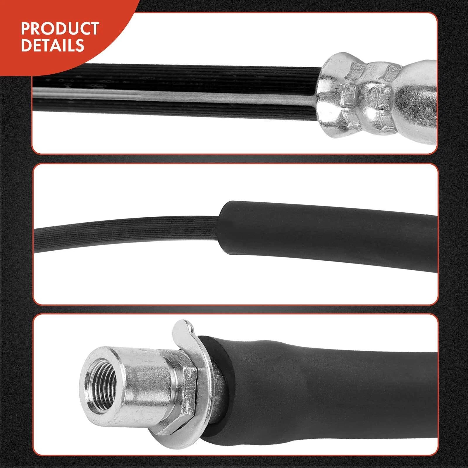 Front Brake Hydraulic Hose for Cadillac XT5, Chevy Traverse (2017-2018)