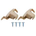 2 x Bracket Holder Sun Visor Clips Visor Splint for ABS&Metal (1999���2006)