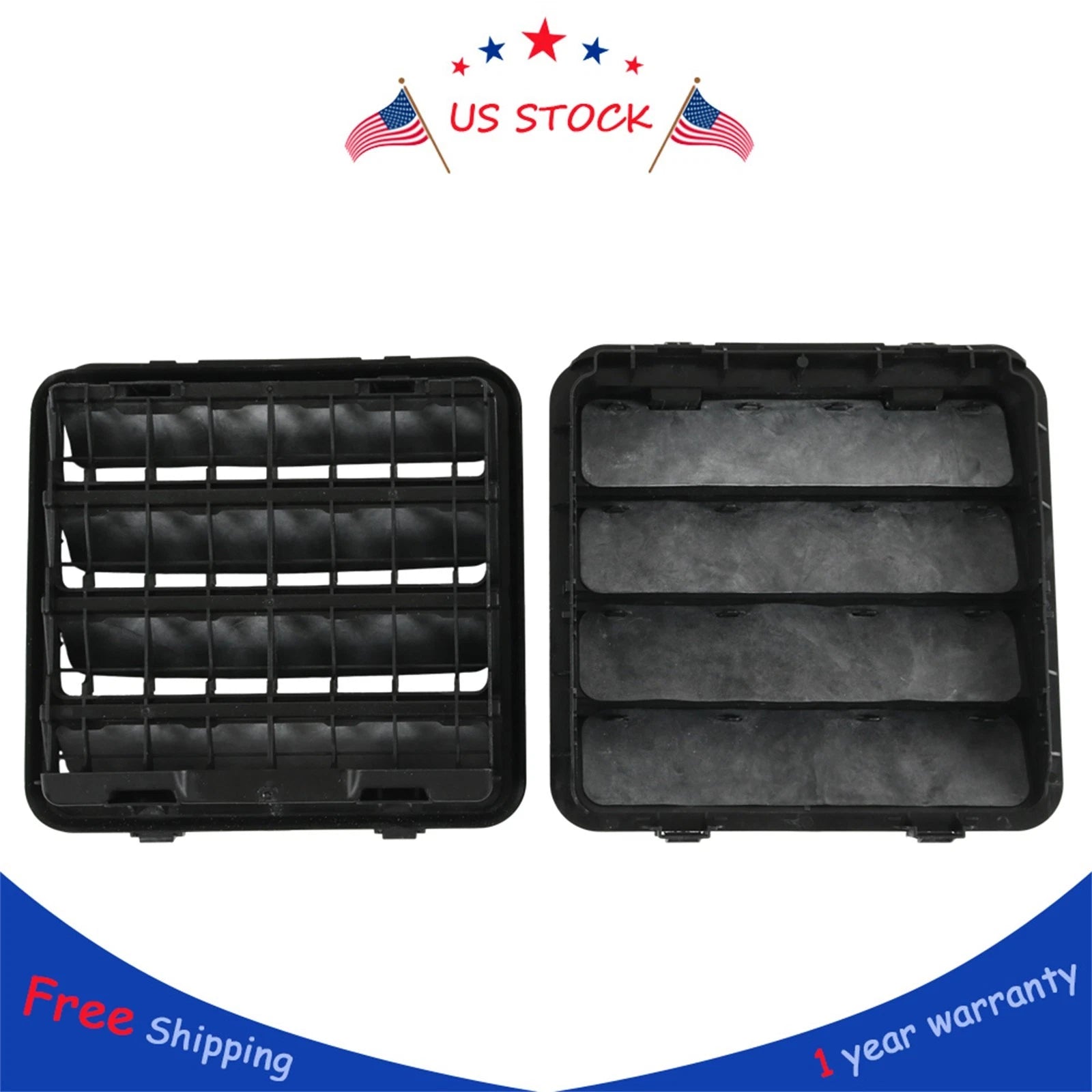 Set of 2 Body Aperture Exhauster Vents for RAM 1500 2500 3500 (2003–2025)