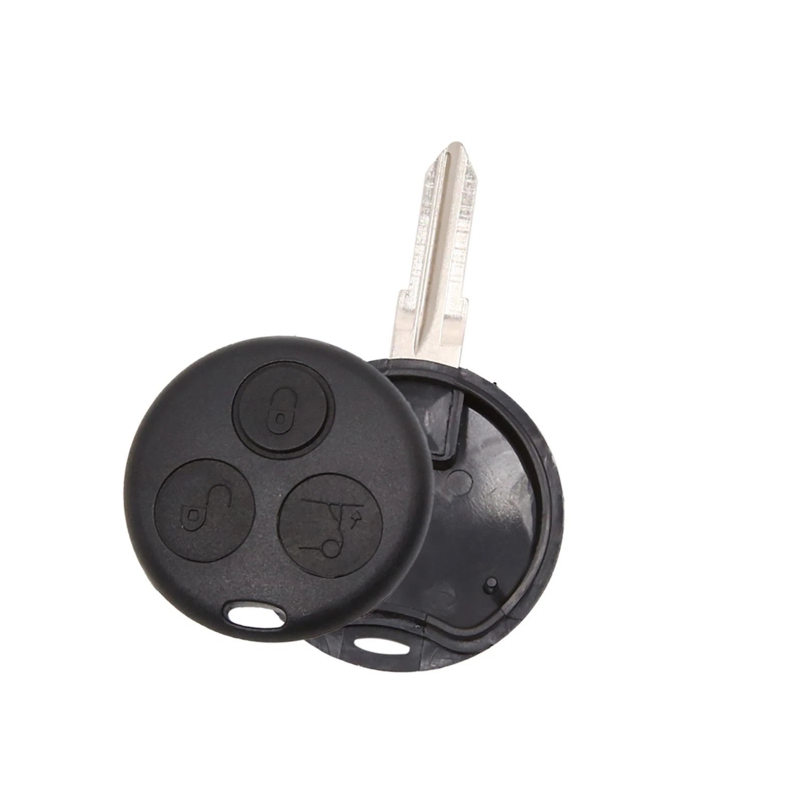 Key Shell Case for Mercedes-Benz Smart Fortwo 3 Button (2007–2014)