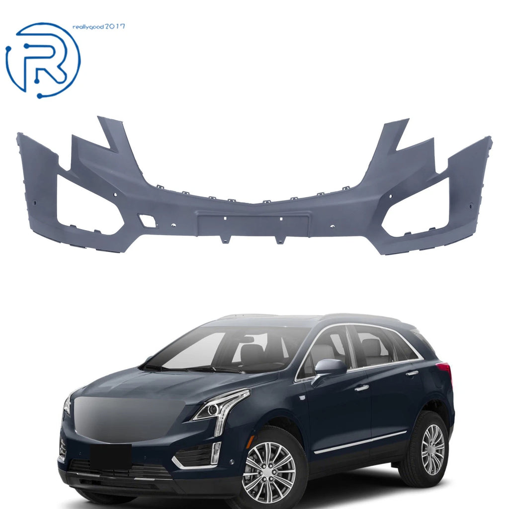 Front Bumper Cover for Cadillac XT5 (2017–2019) with 6 Sensor Holes