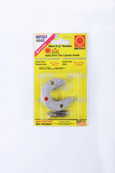 Trim Ram Anode Kit for Mercruiser Alpha Stern Drive (806189T1, PM00042A)