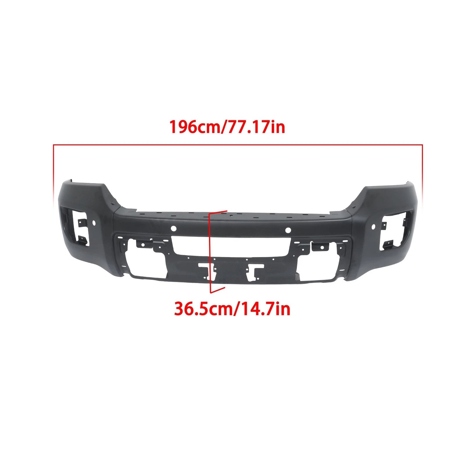 Split Style Front Bumper for GMC Sierra 2500 HD 3500 HD (2015–2019) 84089436