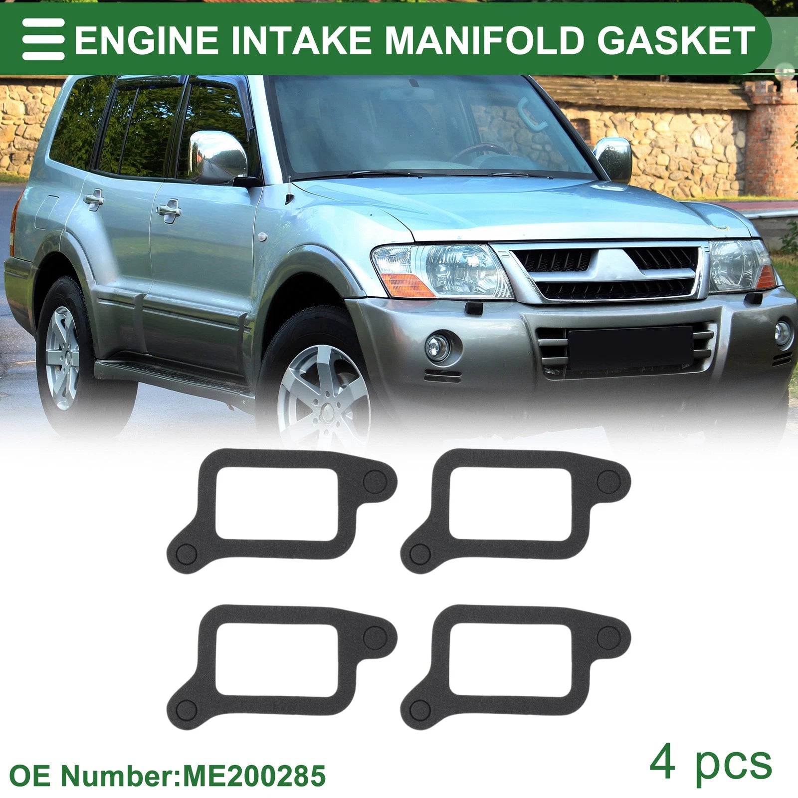 Engine Intake Manifold Gasket for Mitsubishi Pajero/Shogun (1994–1999) ME200285