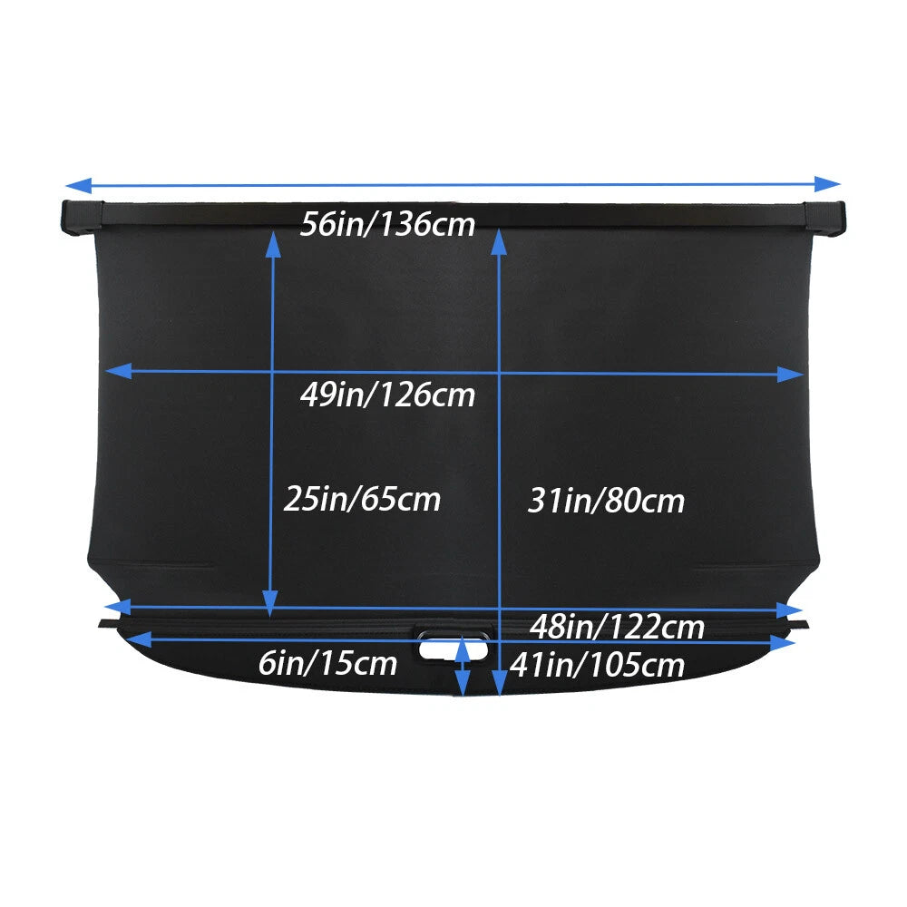 Cargo Cover for Mercedes Benz ML350 (2012–2015) Tonneau Shade