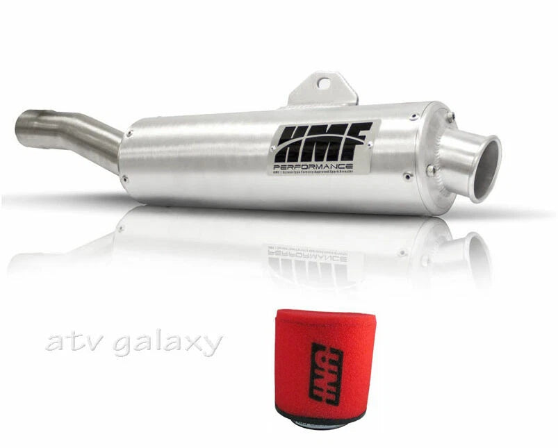 HMF Slip On Exhaust Muffler & Uni Filter for Grizzly 660 (2002–2008)