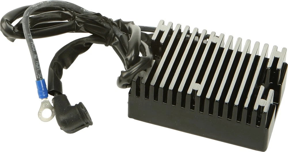 HARDDRIVE Regulator for V-Twin Motorcycles (1970–1975) 74510 70A Black