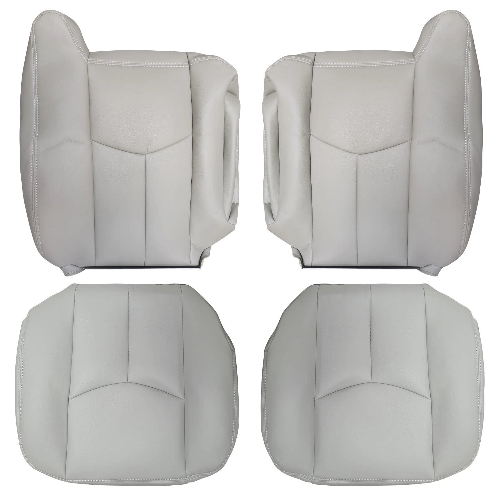 Front Leather Seat Cover for Chevy Silverado GMC Sierra (2003–2006)