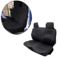 Black Bench Seat Covers for Toyota Pickup (1987–1994) - Replaces Originals