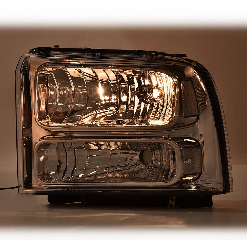 Chrome Headlights Conversion Kit for Ford Super Duty Excursion (1999–2004)