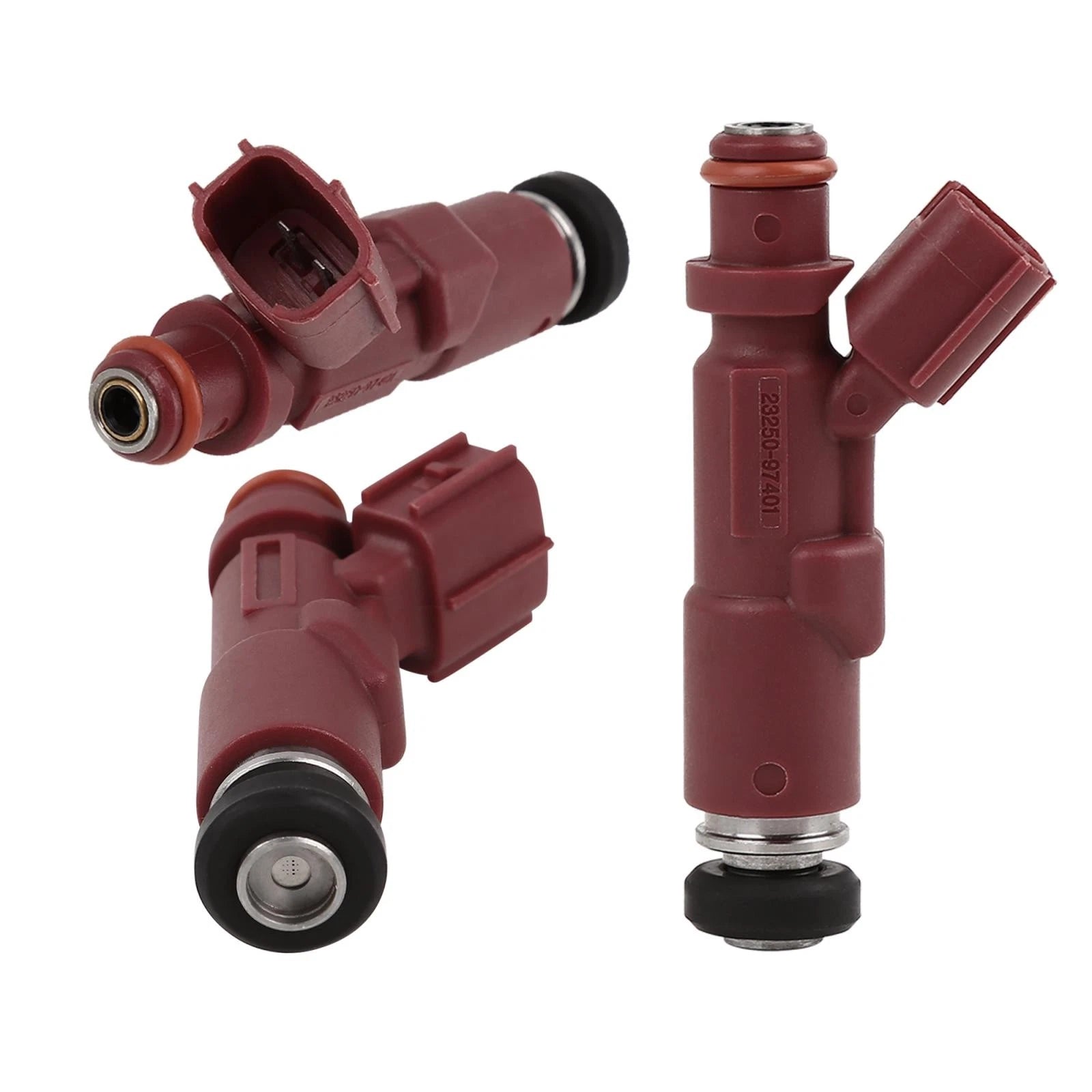 Set of 4 Fuel Injectors 23250-97401 for Toyota Avanza, Daihatsu Terios (1.3L)