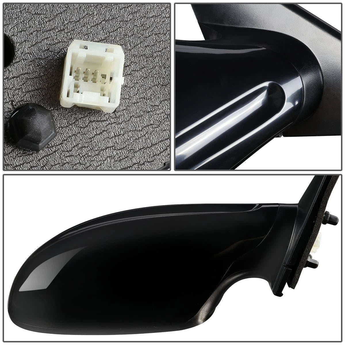 Powered Side View Door Mirror Right for Nissan Altima (2004–2006) NI1321156