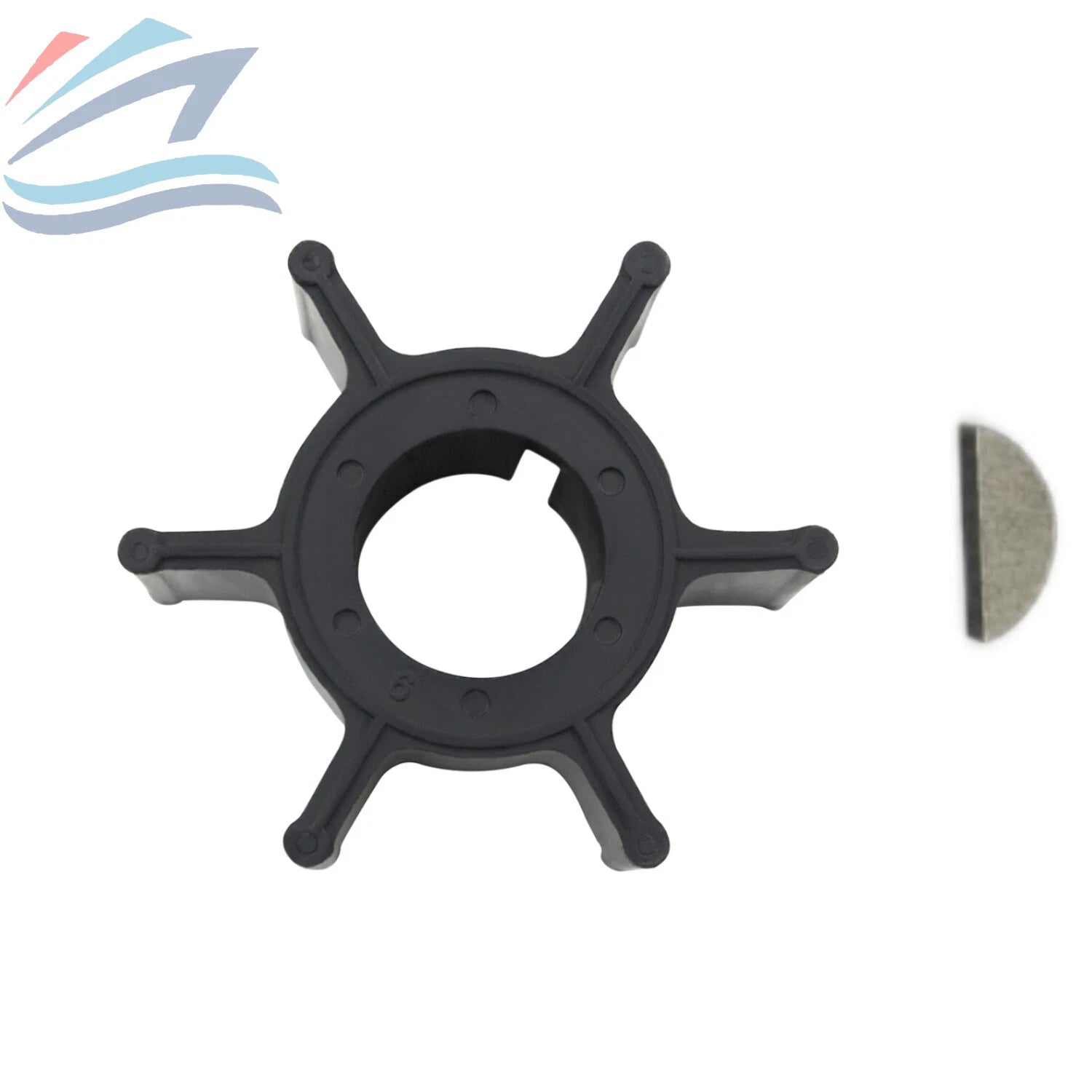 Water Pump Impeller Kit for Mercury Mariner 8 9.9 15 HP (EM 47-95611M, 47-81242M)
