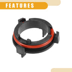 1 Pair LED Headlight Bulb Retainer Holder for Honda 