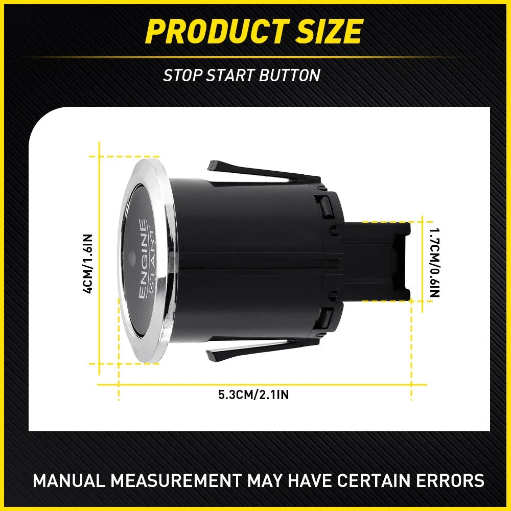 Start Stop Ignition Switch Button Assembly for Ford Edge Expedition (2015–2020)