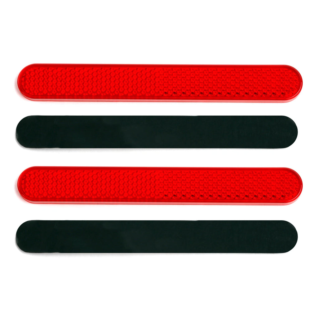 License Plate Bracket with Red Reflectors for Harley Softail (2018–2025)