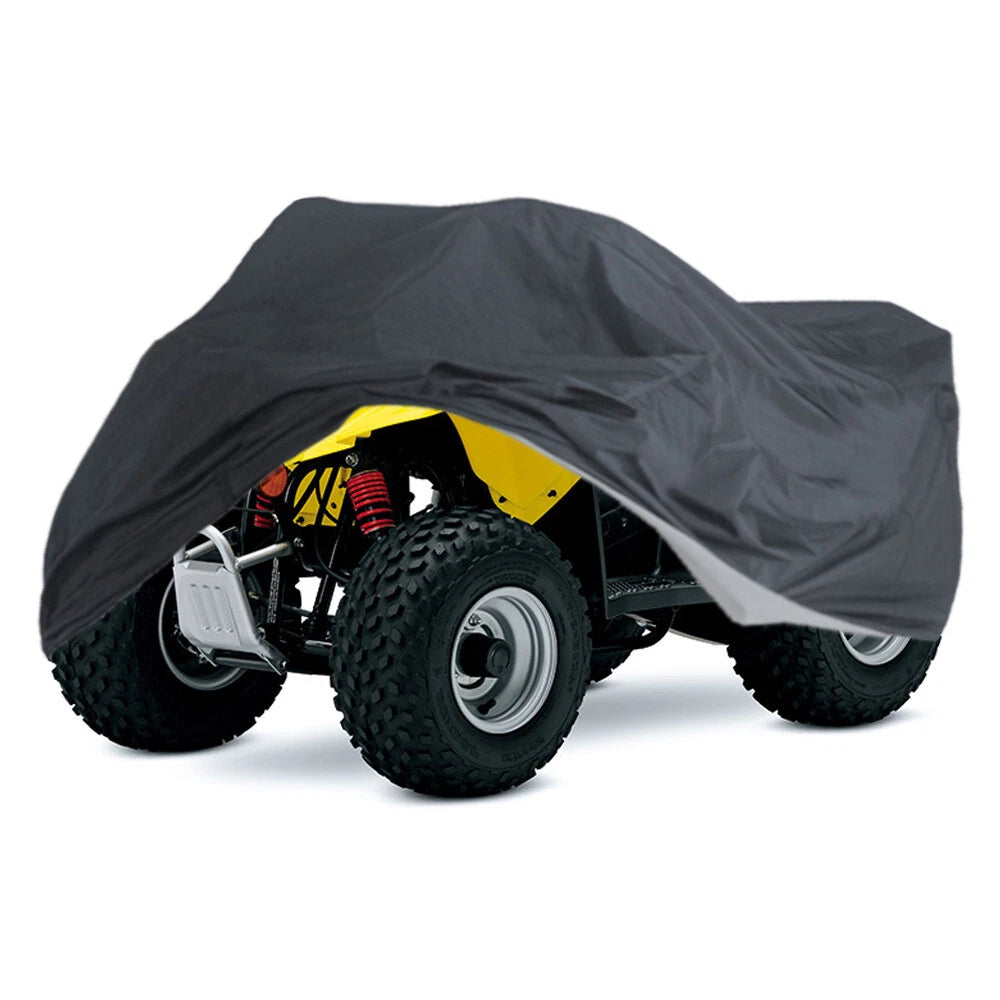 ATV Quad Bike Cover for Kawasaki Yamaha Polaris (M Size) Waterproof