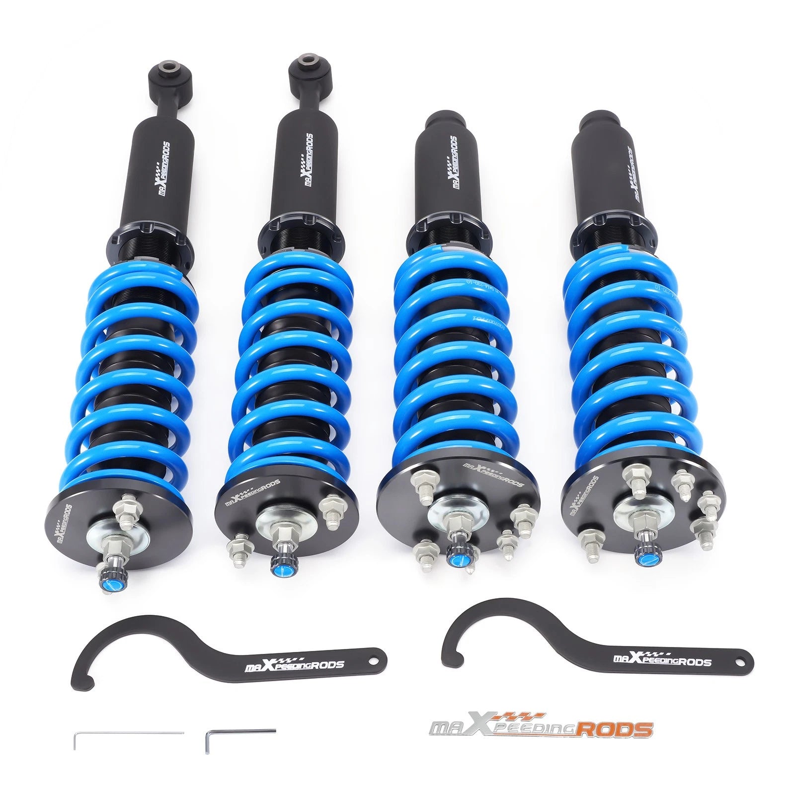 Adjustable Coilover Struts for Honda Accord (1998–2002) - 24 Clicks