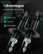 Front Shocks Struts for Chevrolet Aveo Aveo5 Pontiac G3 Wave (2004–2011)