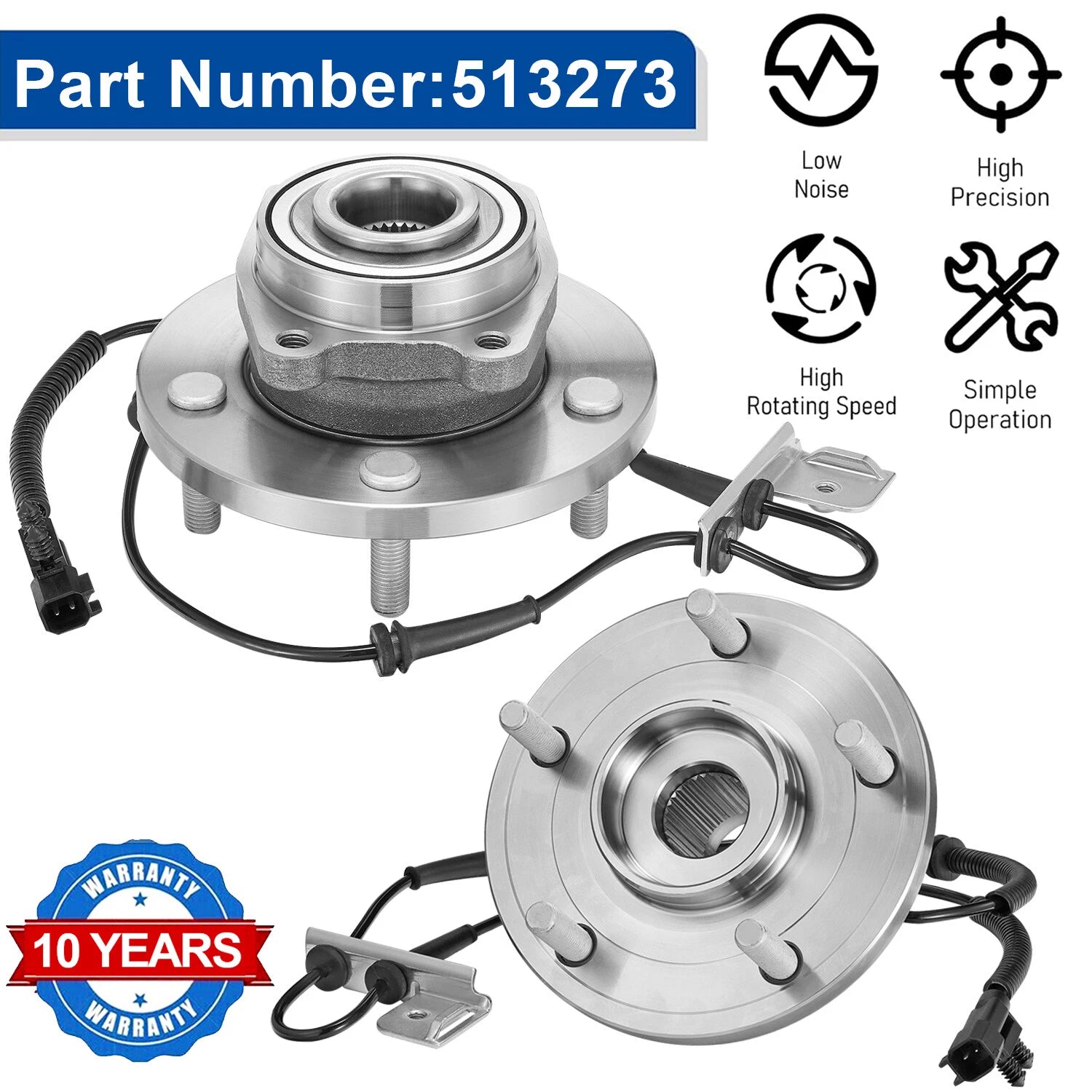 Front Wheel Hub Bearing for Chevrolet Trailblazer (2002–2009)