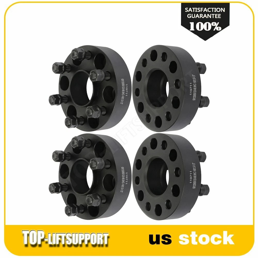 Set of 4 Wheel Spacers for Chevy Colorado Canyon (2015–2023) 6x120