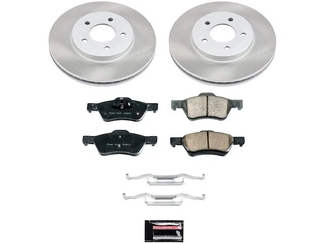 Front Brake Pad and Rotor Kit for Mazda Tribute (2005–2006, 2008–2010) BS411CV