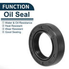 Set of 5 Oil Seal Rotary Shaft Seal NBR Rubber 28x45x10mm for Various Models