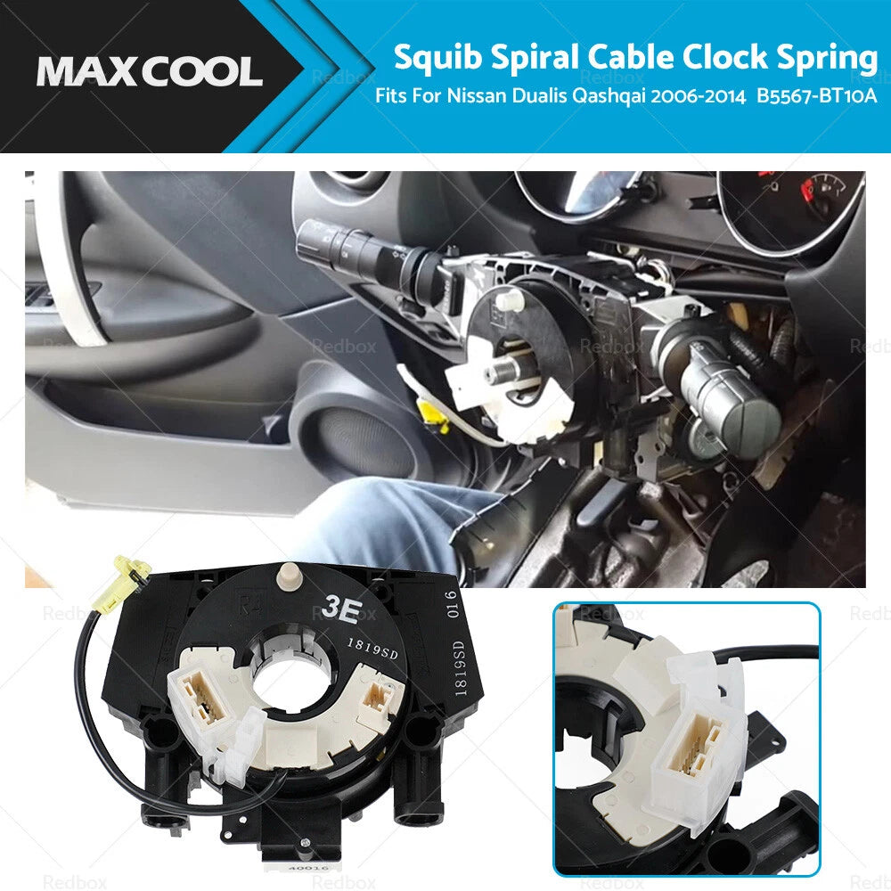 Clock Spring Spiral Cable for Nissan Navara Pathfinder X-Trail (2005–2016)