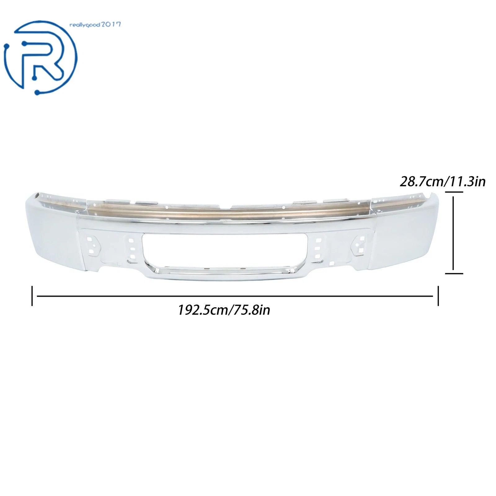 Front Bumper Face Bar for Ford F-150 (2009-2015) Split Style