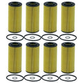 Set of 8 WIX Engine Oil Filters for Genesis G70 G80 G90 Kia Stinger K900