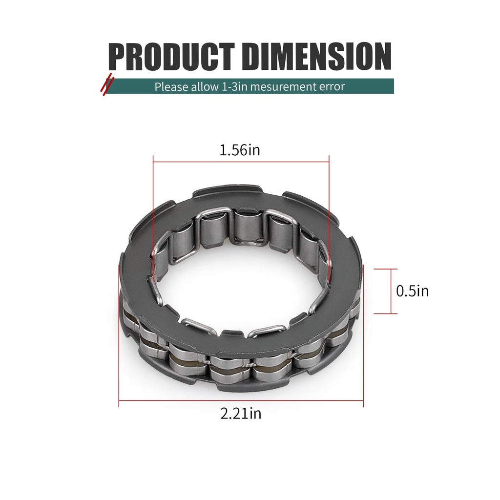 Clutch Hub One Way Bearing for Honda Foreman Rubicon 500 (2004–2008)