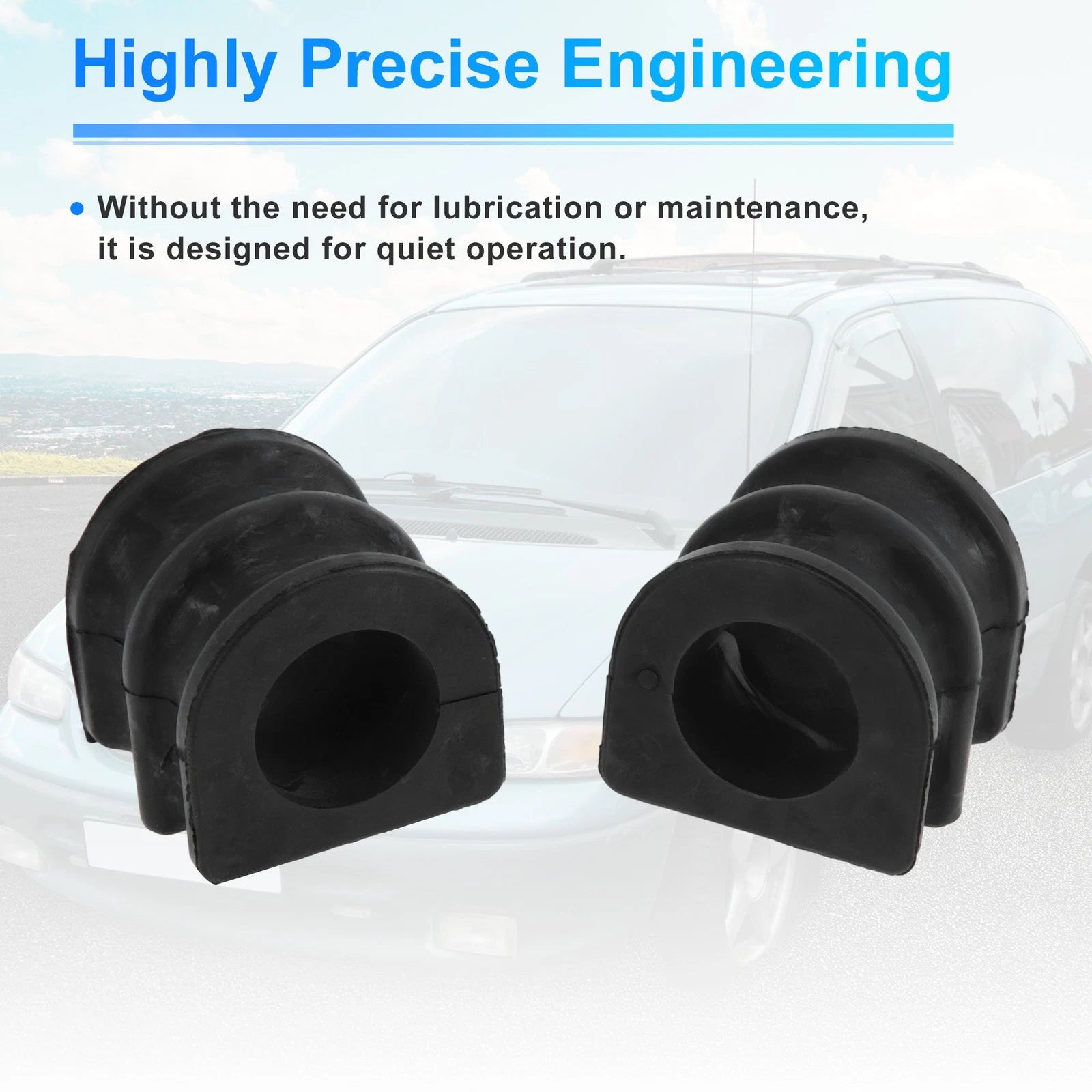 Stabilizer Sway Bar Bushing Kit No.K202093 for Nissan Frontier (2005–2021)