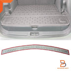 Carbon Fiber Rear Bumper Step Cover Trim for Holden Colorado 7 (2012-2020)