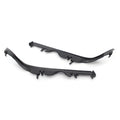 Pair ABS Black Front Upper Headlight Gaskets for BMW 5 Series E39 (1997-2003)